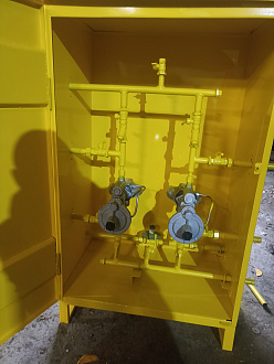 Газорегуляторный пункт шкафной ГРПШ-10МС-2У1